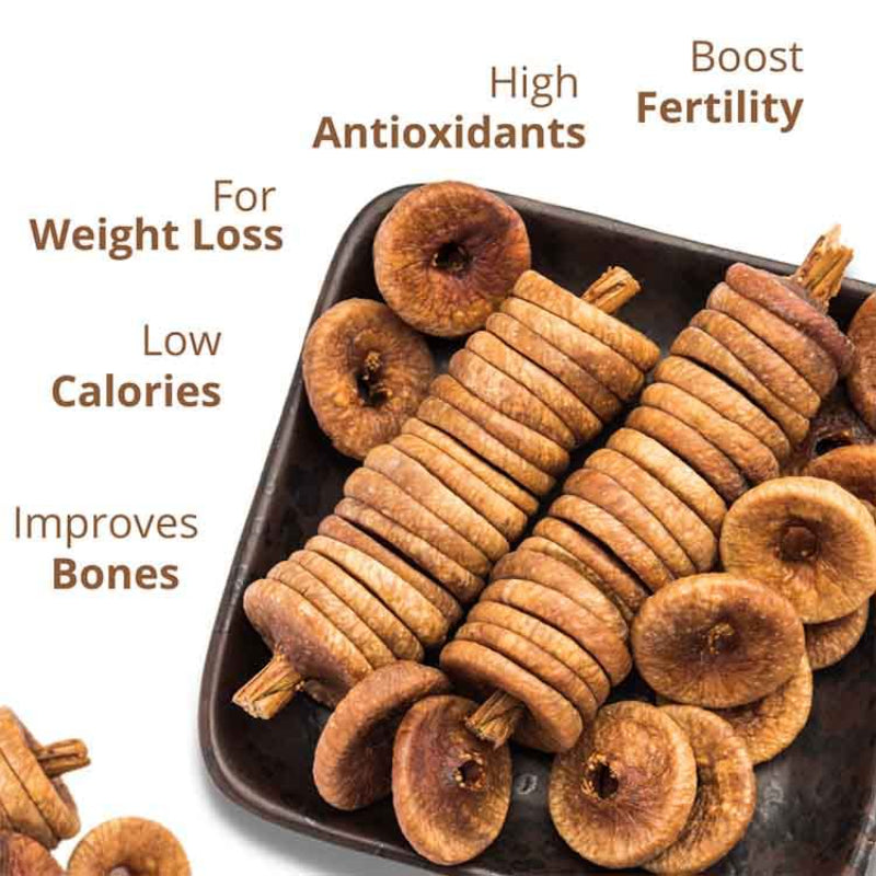 Dried Fig (Anjeer) Highly Nutritious And Rich In Fiber (500g)