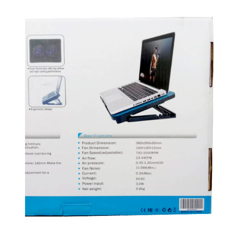 N99 Adjustable Special Air Flow Outlet Design Laptop Cooling Partner