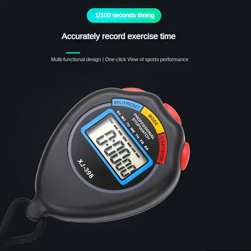 XJ-398 XINJIE Multi-Functional Portable Professional Digital Sports Stopwatch
