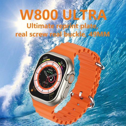 W800 Ultra 2.01 Inch Screen Infinite Display NFC Bluetooth Calling Series 8 Smart Watch