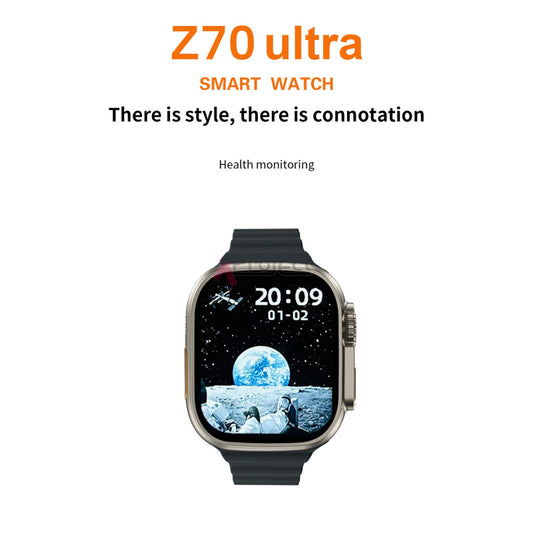 Z70 Ultra 2.01 Inch Big Infinite Display Series 8 Bluetooth Calling Smart Watch