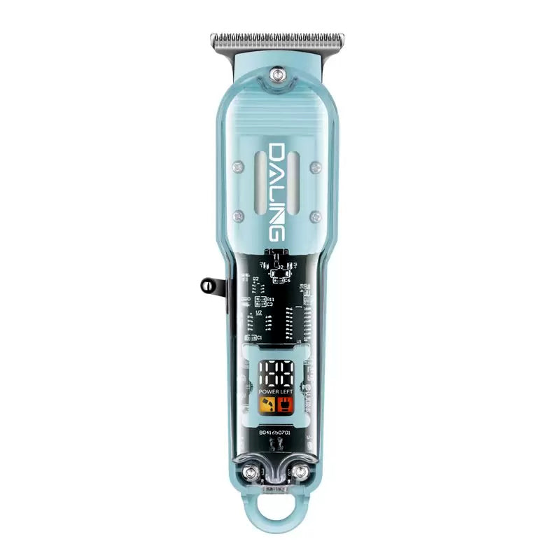 Daling DL-1631 Full Transparent Visible Body LED Dispaly Hair Trimmer