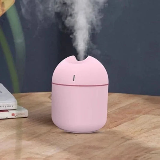250ml Air Humidifier Usb Small Mini Portable Cool Mist Diff-user For Bedroom Office Desk Car Travel Aroma Atomizer