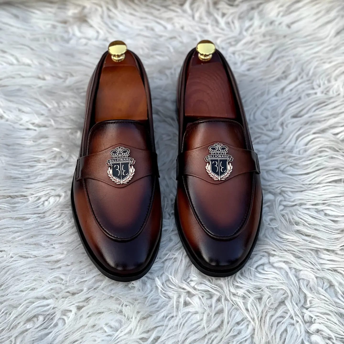 Men casual shoes (BLT-1301 Brown)