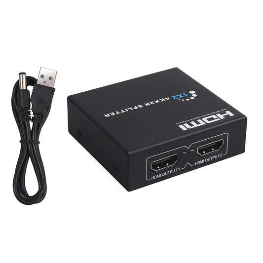 HDMI Splitter HDMI Switch 1X2 4Kx2K Split 1 In 2 Out Amplifier Display For HDTV DVD PS3