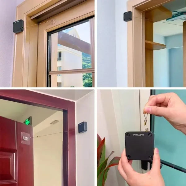 Automatic Steel Door Closer Multifunctional Punch-free Sensor Door Closer