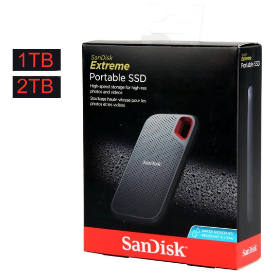 SanDisk Extreme Portable 1TB 2TB USB 3.2 Gen 2 Type C SSD